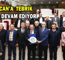 Başkan  Özcan’a  tebrik ziyaretleri devam ediyor