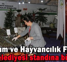 Gıda Tarım ve Hayvancılık Fuarı’nda Bolu Belediyesi standına büyük ilgi