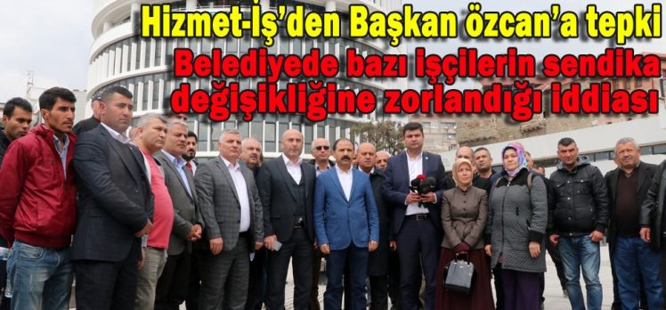 Bolu Belediyesinde bazı işçilerin sendika değişikliğine zorlandığı iddiası