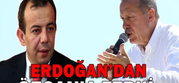 Erdoğan’dan Özcan’a Tepki