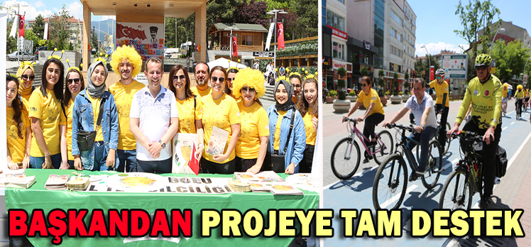 Başkan Tanju Özcan’dan “Arılar Varsa Yarınlar Var” projesine tam destek
