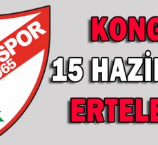 Boluspor’da Kongre 15 Haziran’a Ertelendi!