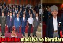 Kıbrıs gazilerine madalya ve beratları verildi