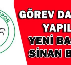 BOLU BELEDİYESPOR’DA BAŞKAN SİNAN BARUT