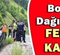 BOLU DAĞI’NDA FECİ KAZA: 1 ÖLÜ,3 YARALI