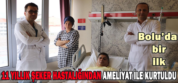 ŞEKER HASTALIĞINA AMELİYATLI ÇÖZÜM