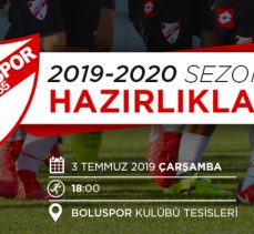 BOLUSPOR’DA YENİ SEZON HAZIRLIKLARI BAŞLIYOR