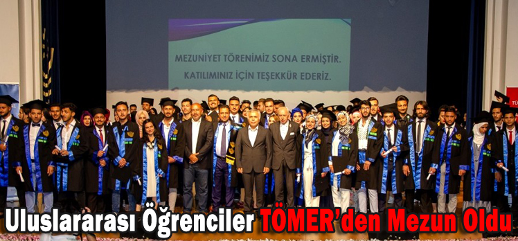 Uluslararası Öğrenciler TÖMER’den Mezun Oldu