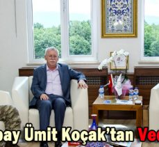 Piyade Albay Ümit Koçak’tan Veda Ziyareti