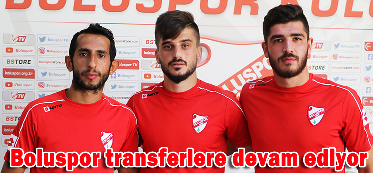 Boluspor transferlere devam ediyor