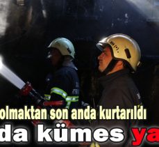 BOLU’DA KÜMES YANGINI