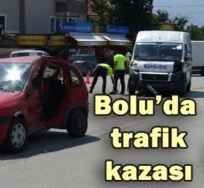 Bolu’da trafik kazası: 2 yaralı