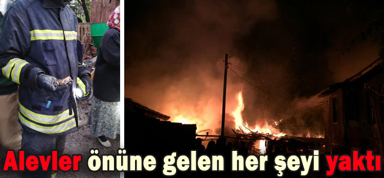 ALEVLER ÖNÜNE GELEN HER ŞEYİ YAKTI