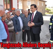 Vali Ümit’ten Yangınzede Ailelere Geçmiş Olsun Ziyareti