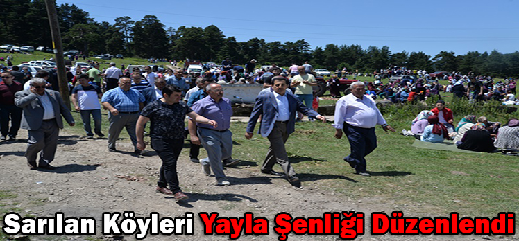 Sarılan Köyleri Yayla Şenliği Düzenlendi