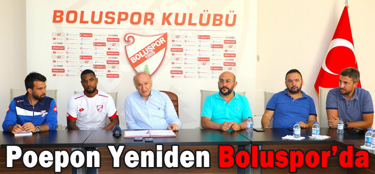 Poepon Yeniden Boluspor’da