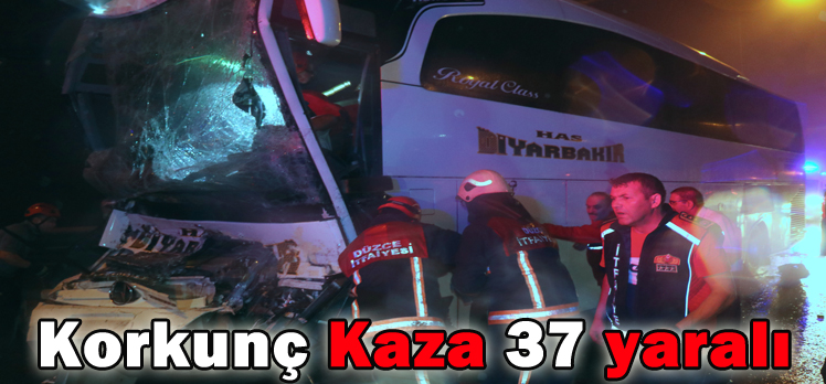 Korkunç Kaza: 37 yaralı