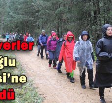 Doğaseverler Köroğlu Şelalesi’ne yürüdü