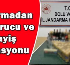 Jandarmadan Uyuşturucu ve Asayiş Operasyonu