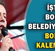 İŞTE BOLU BELEDİYESİ’NİN BORÇ KALEMLERİ