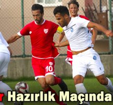 Boluspor Hazırlık Maçında Kazandı