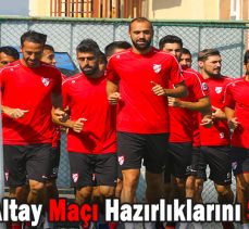 Boluspor Altay Maçı Hazırlıklarını Sürdürüyor