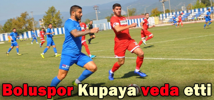 BOLUSPOR KUPAYA VEDA ETTİ