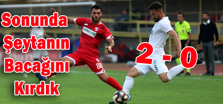 Boluspor 2 – 0 Giresunspor