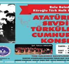 Atatürk en sevdiği türkülerle anılacak