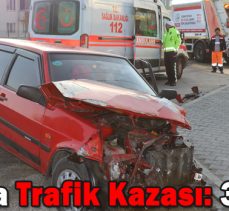 Bolu’da Trafik Kazası: 3 Yaralı