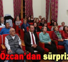 Başkan Özcan’dan sürpriz ziyaret