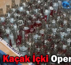 Bolu’da Kaçak İçki Operasyonu