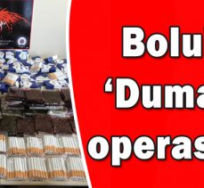 Bolu’da ‘Duman-8’ operasyonu