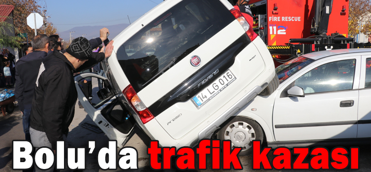 Bolu’da trafik kazası