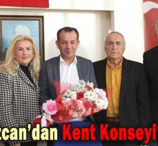 Başkan Özcan’dan Kent Konseyi’ne ziyaret