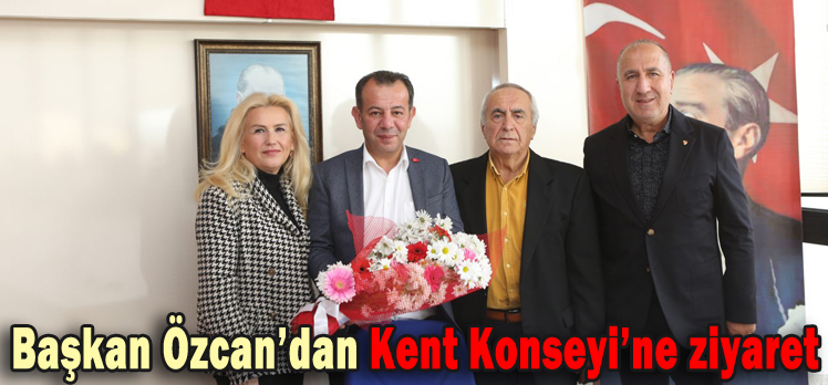 Başkan Özcan’dan Kent Konseyi’ne ziyaret