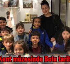 Öğrenciler Kent müzesinde Bolu tarihini inceledi