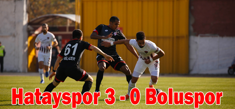 Hatayspor 3 – 0 Boluspor