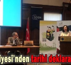 Bolu Belediyesi’nden tarihi deklarasyona imza