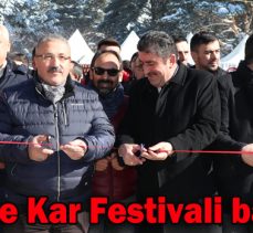 Gerede Kar Festivali başladı