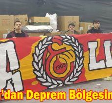 UltrAslan’dan Deprem Bölgesine Yardım