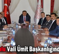 İl Göç Kurulu Vali Ümit Başkanlığında Toplandı