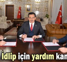 Bolu’dan İdlip için yardım kampanyası