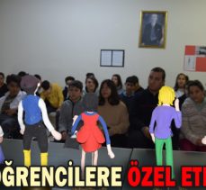 ÖZEL ÖĞRENCİLERE ÖZEL ETKİNLİK