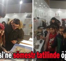 Kent Müzesi’ne sömestr tatilinde öğrenci akını