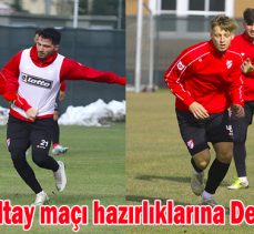 Boluspor Altay maçı hazırlıklarına Devam Ediyor