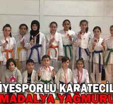 BELEDİYESPORLU KARATECİLERDEN MADALYA YAĞMURU