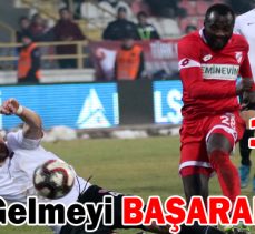 Boluspor 1 – 1 Cesar Grup Ümraniyespor