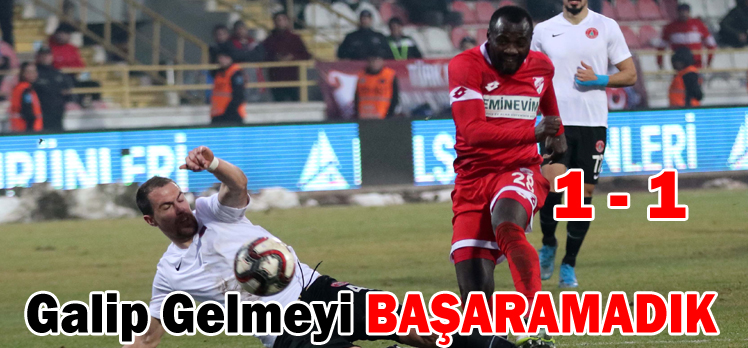 Boluspor 1 – 1 Cesar Grup Ümraniyespor