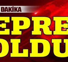 Bolu’da Deprem Oldu